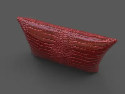 Cushion furniture Low-poly 3D model shop