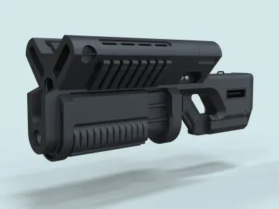 BFG 9000 from DOOM 3D model