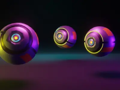 little robot Free 3D model