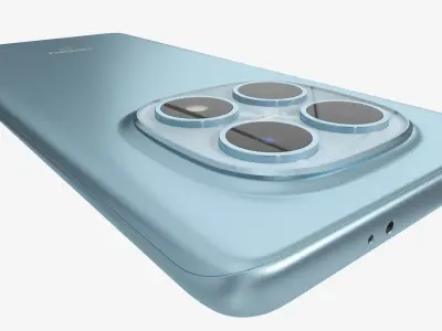 Xiaomi Redmi Note 15 5G Blue 3D model