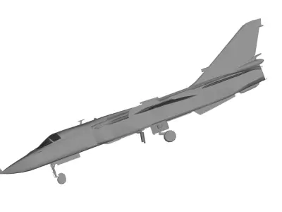 Soukhoi Su-24 3D model