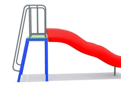 Mini Playground Free low-poly 3D model