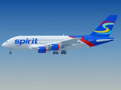 Set of 44 Airlines Textures 3D model