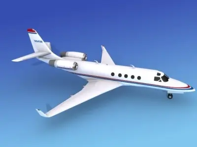 IAI Astra Jet V13 3D model