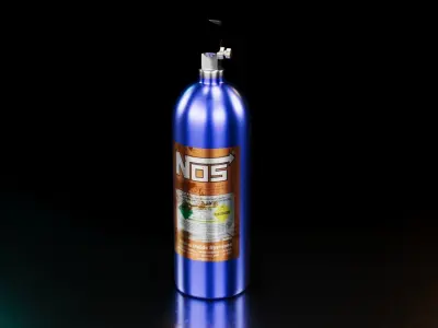 Gas Nitro nos LM Free 3D model