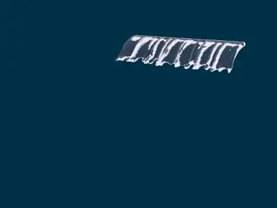 Realistic Water Fountain Animation 4 3D model