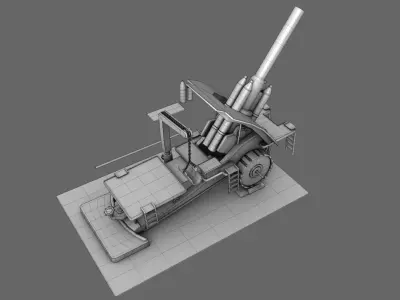 Big Bertha Free 3D model