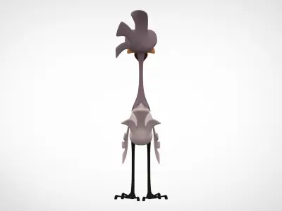 Spot Chicken Low-poly 3D model