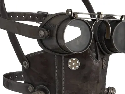 Postapocaliptico Mask v2 3D model