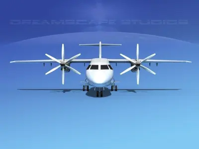 Dornier Do-328-130 Cirrus 3D model