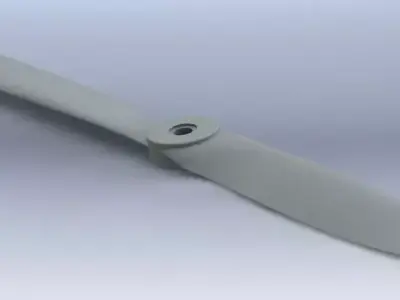 APC 13x4W Propeller 3D print model