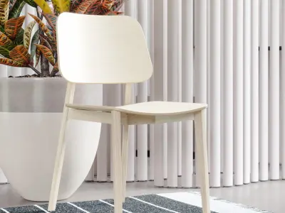  Timber Replica Midj Soft Chair Model 