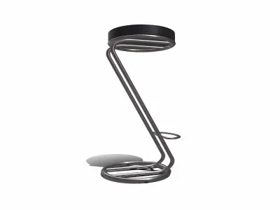 Barstool PBR Free 3D model