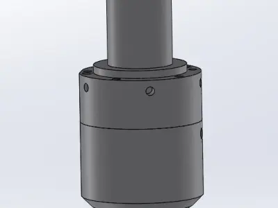 double drill change equipment 3D model