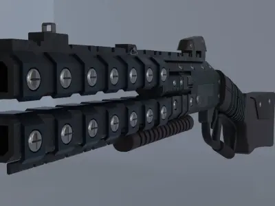 Peacekeeper from Apex Legends 3D model