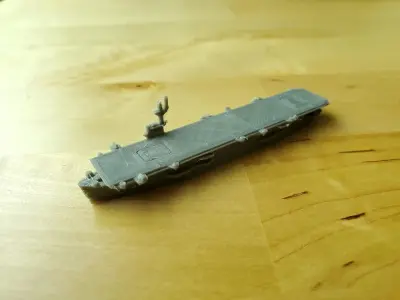 US Bogue Class Aircraft Carrier Free 3D print model