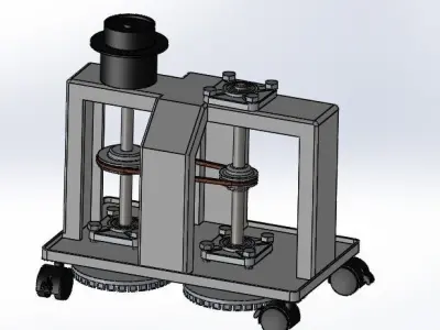 Sweeper three machines Free 3D model