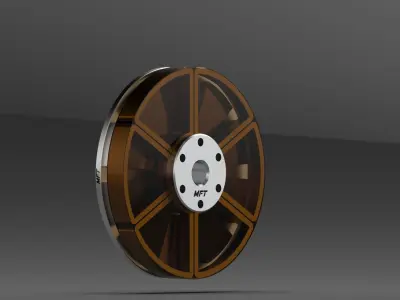 Axial Flux Coreless BLDC Motor 3D model