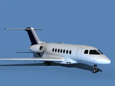 Hawker Siddley 4000 V14 3D model