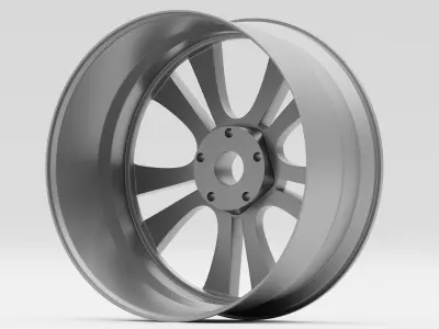Honda CR-V 64040S Rim 3D model