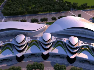 Commercial Complex 1 3D model