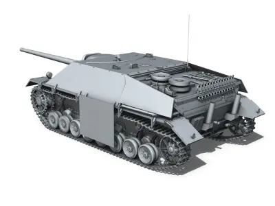 Jagdpanzer IV L70V 3D model
