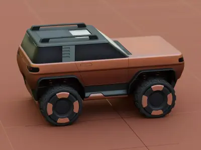 SV-700 RIGGED Free 3D model