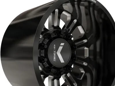 REAR KG1 KD004-B-2 DUALLY WHEEL 3D MODEL 3D model