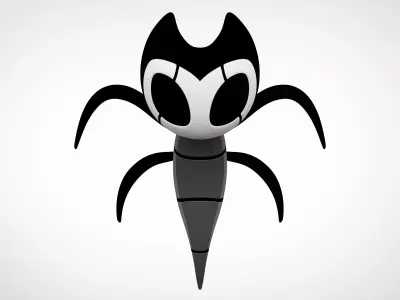 Grimmchild Phase 2 Low-poly 3D model