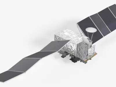 Meteorological Satellite 3D model