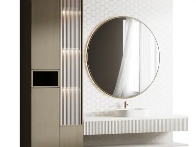 Bathroom furniture 11 3D model