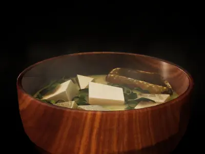 Japanese Food Vol - 2 Low-poly 3D model