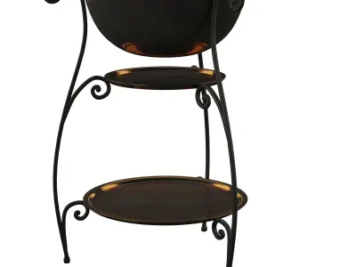Beverage Stand Free 3D model