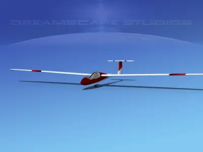 Centrair C-101 Pegase V04 Low-poly 3D model