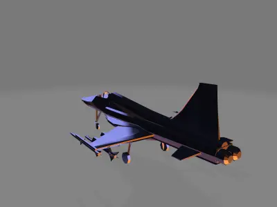 F-5 TURK 3D model