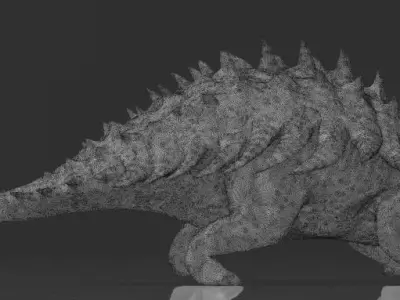Ankylosaurus 3D print model