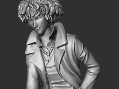 Spike spiegel   3D print model