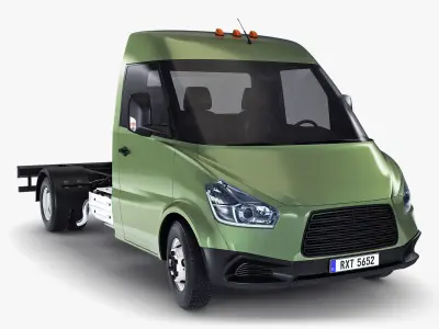 Generic Truck Chassis Frame M 1 3D model