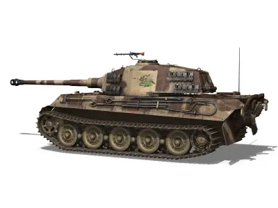 Panzerkampfwagen VI - Ausf B - Tiger II - 201 3D model
