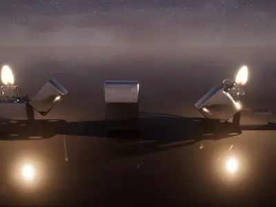 Lighters And Matches 10 Variations Low-poly 3D model