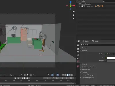 Police center 3D model