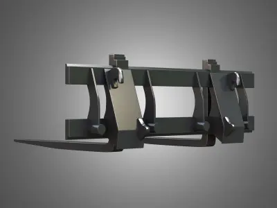 Pallet Fork - Front Loader 3D model