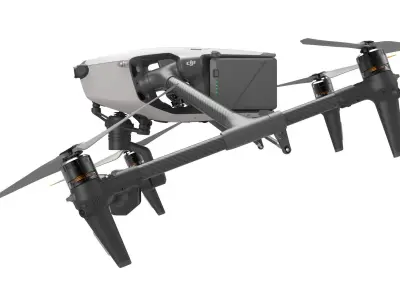 DJI Inspire 3 Drone 3D model