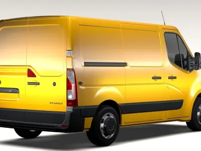 Renault Master L1H1 Van 2017 3D model