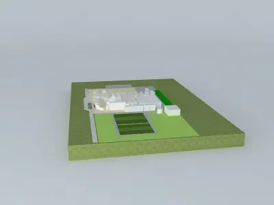 Map Agroleite 2008 3D Free 3D model