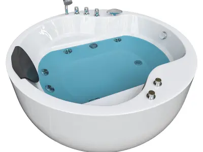 Empava Acrylic Hot Tub 3D model