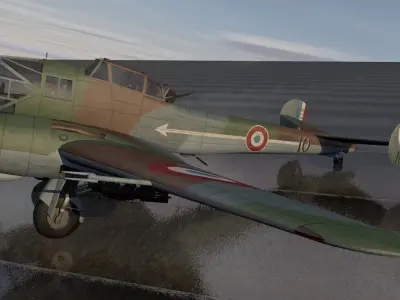 Potez 63-11 3D model
