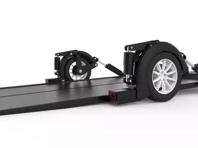 Bauer Drop-Down Trailer Free 3D model