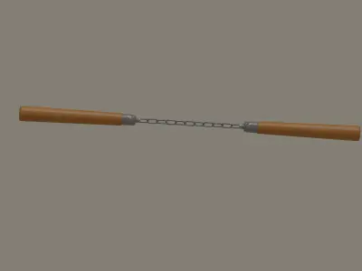 Nunchucks 3D model