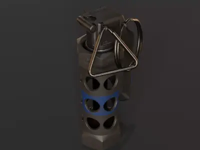 M84 Flashbang Grenade 3D model